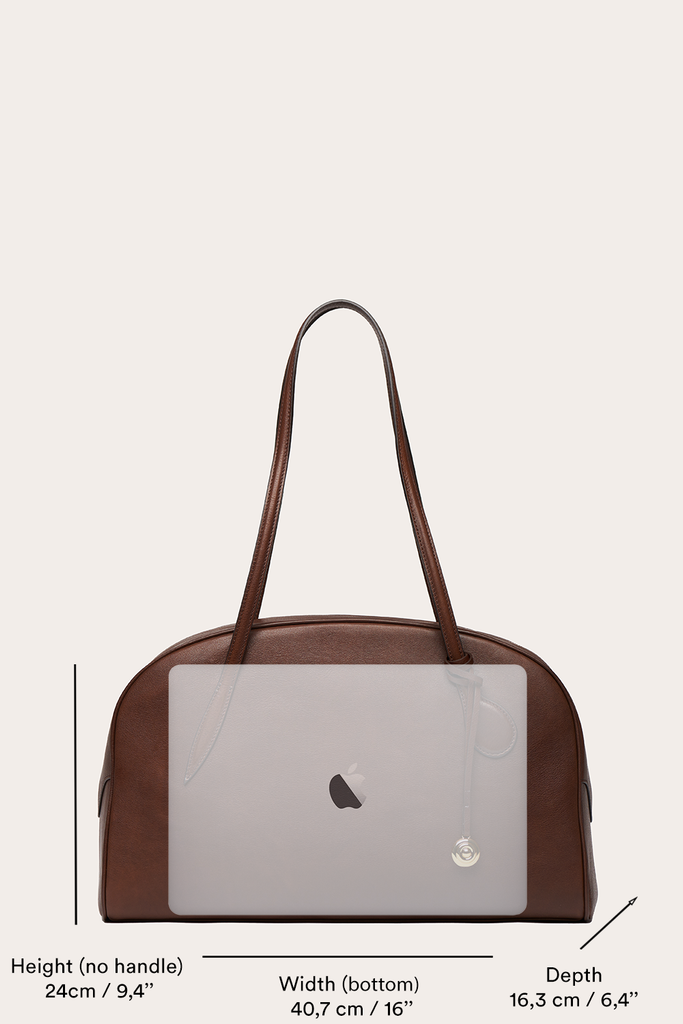 Bowling Bag Dark Brown - Liffner Bowling Bag Dark Brown - Liffner