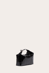 Pillow Pouch Micro Black Eel