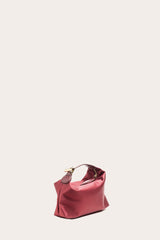 Pillow Pouch Micro Maroon Satin