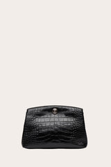 Pushlock Pouch Black Croc