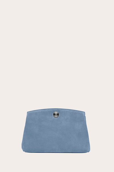 Pushlock Pouch Denim Suede