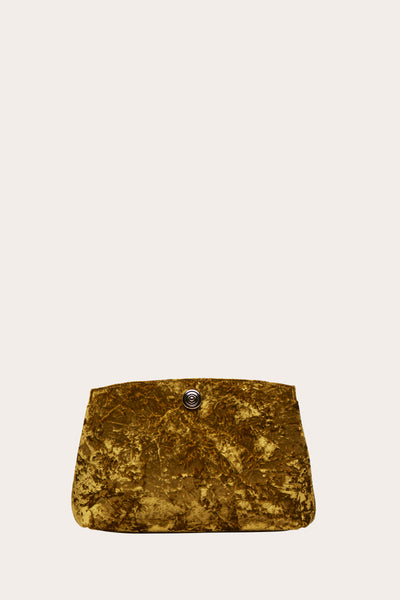 Pushlock Pouch Green Velvet