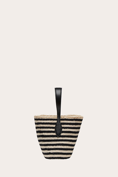 Single Handle Basket Black and Cream – Liffner
