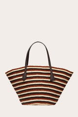 Sprout Basket Dark Multi Striped