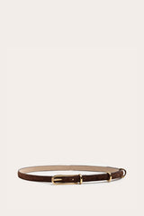 Three Keepers Belt Dark Brown Suede