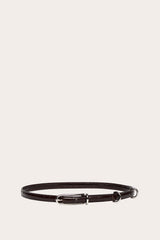 Three Keepers Belt Dark Brown Croc