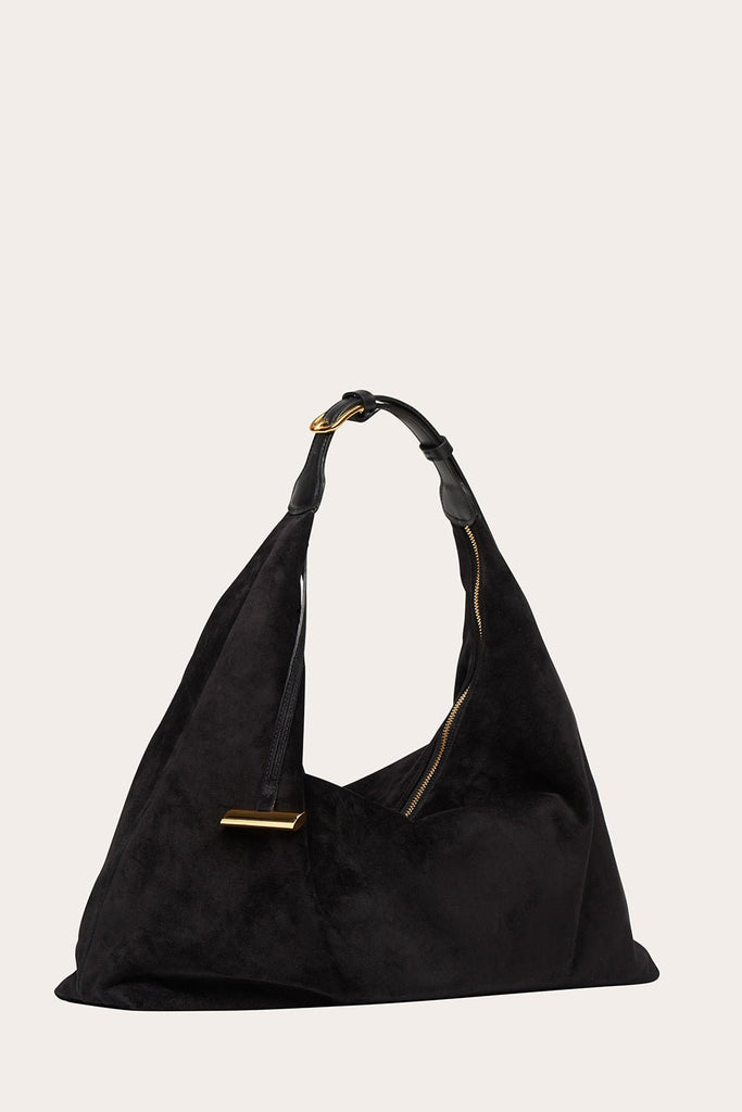 osprey black suede hobo bag Pillow Hobo Black Suede