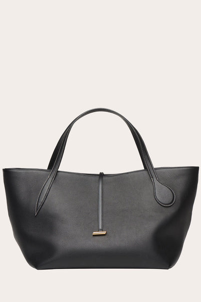 Zip Penne Tote Black - Little Liffner